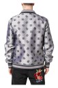 bomber-gris-avec-monogramme-logo