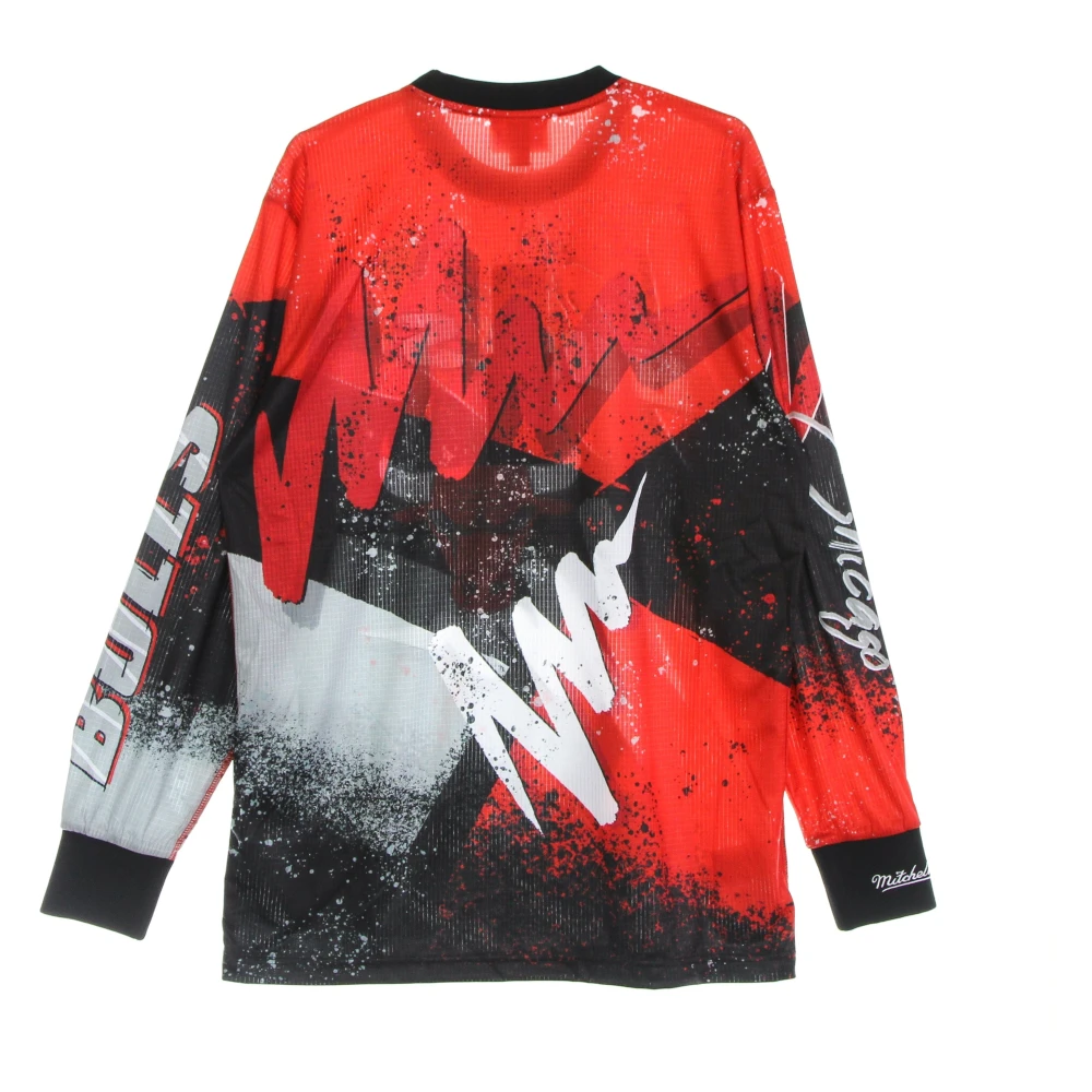 Mitchell & Ness Chicago Bulls Longsleeve T-shirt Multicolor Heren