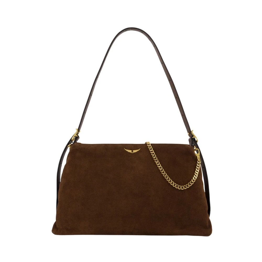 Zadig & Voltaire Donna Marrone Borse, Taglia Unica, New,