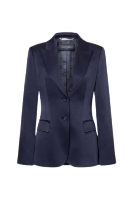 Slim Fit Enkelknäppt Kavaj