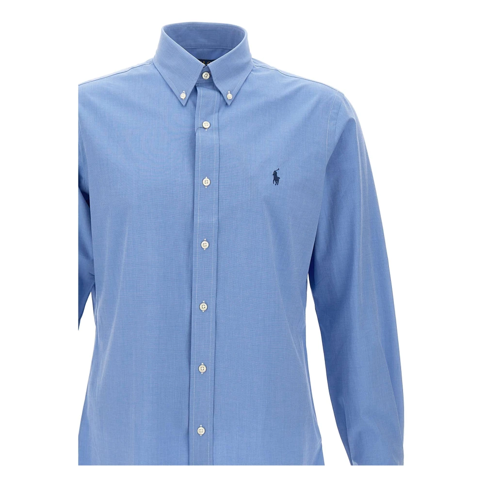 Ralph Lauren Polo Overhemden Collectie Blue Heren