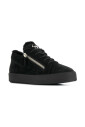 black-leather-trainers-elegant-flats