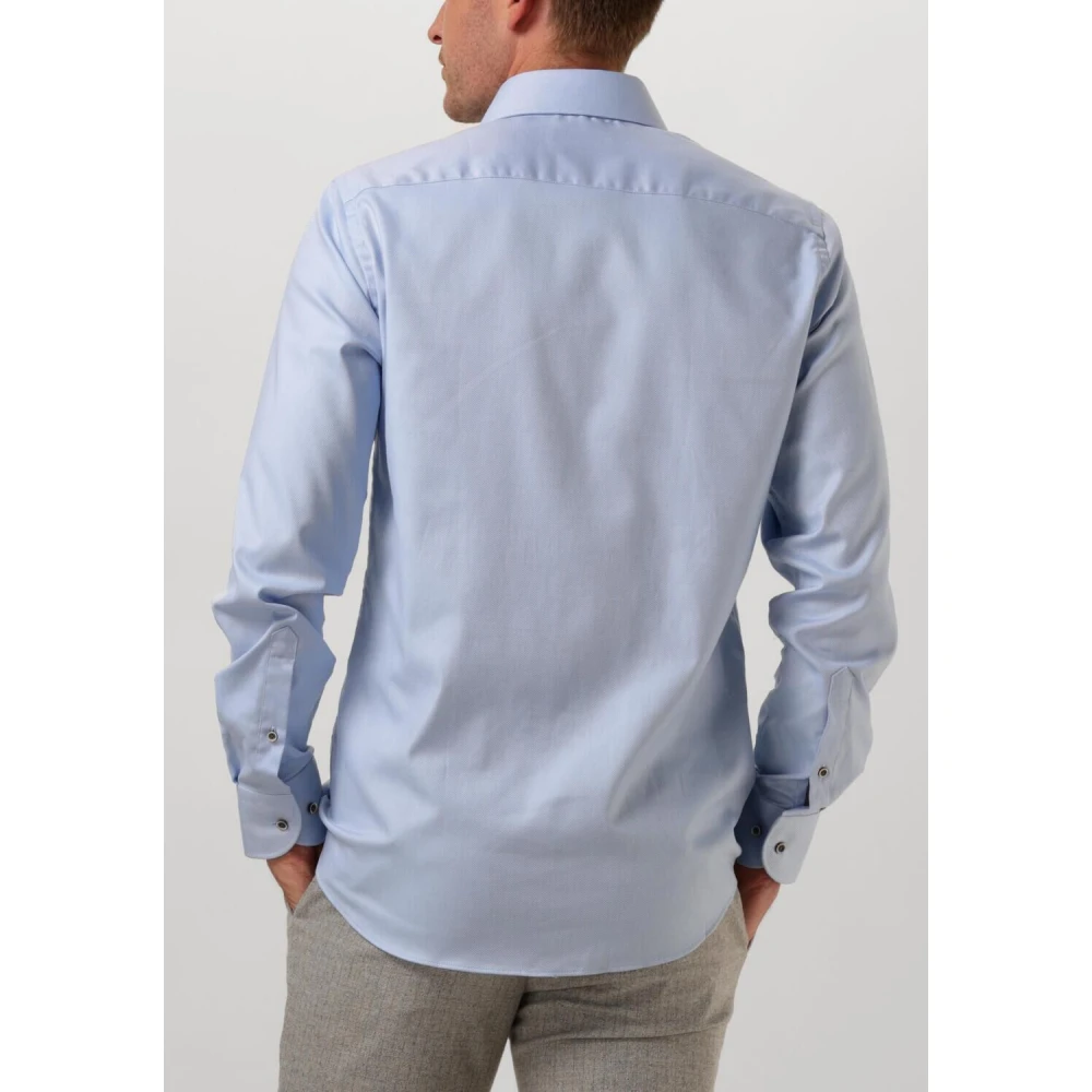 Profuomo Lichtblauw Cutaway Overhemd voor Heren Blue Heren