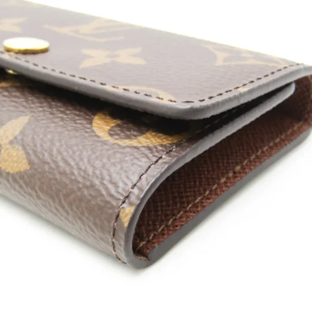 Louis Vuitton Vintage Pre-owned Fabric key-holders Brown Dames