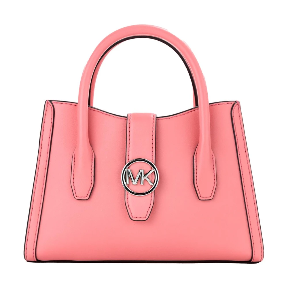 Michael Kors Tea Rose Handväska med Övre Dragkedja och Axelrem Pink, Dam