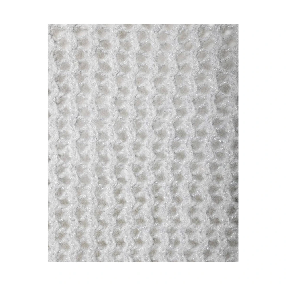 Herno Rondhals gebreid vest White Dames