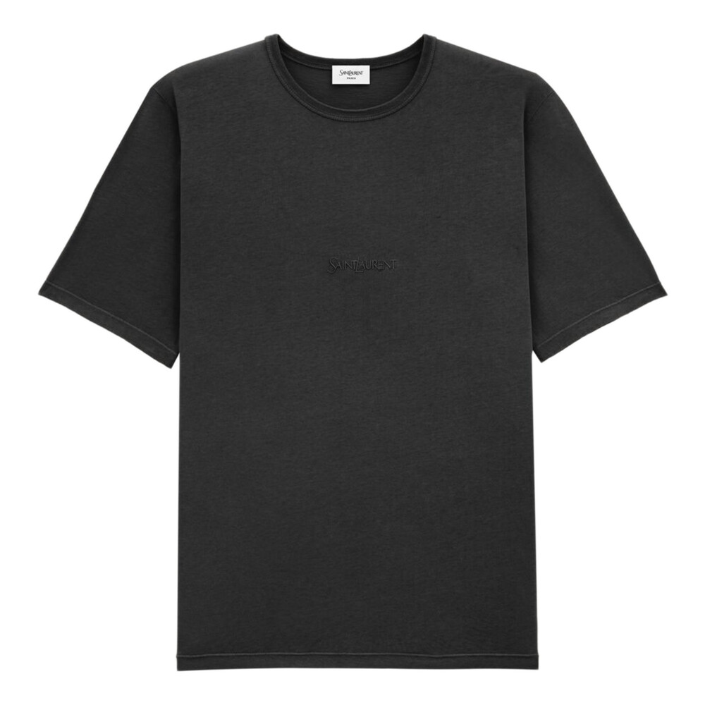 Tシャツ・カットソー SAINT LAURENT Men T Shirts 749102 BLACK Saint Laurent T-Shirt | Saint Laurent | YSL US