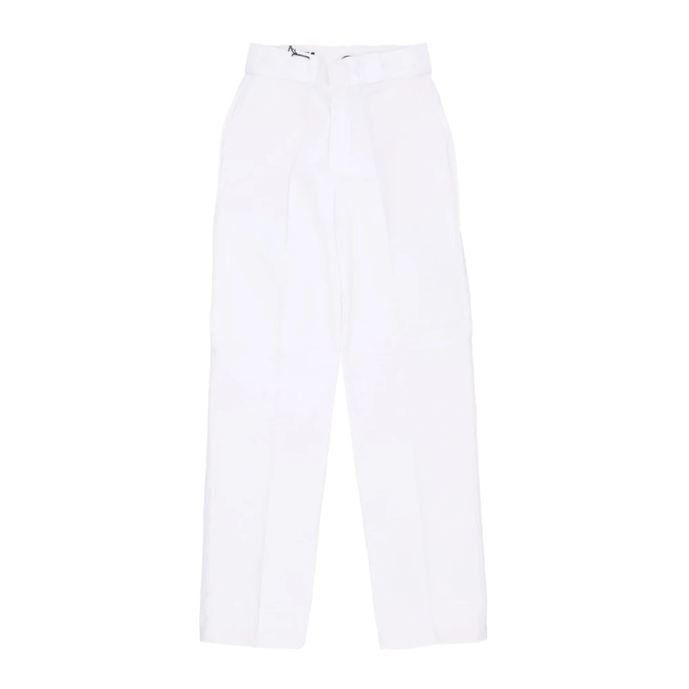 Dickies Vit arbetsbyxa långa byxor White, Dam