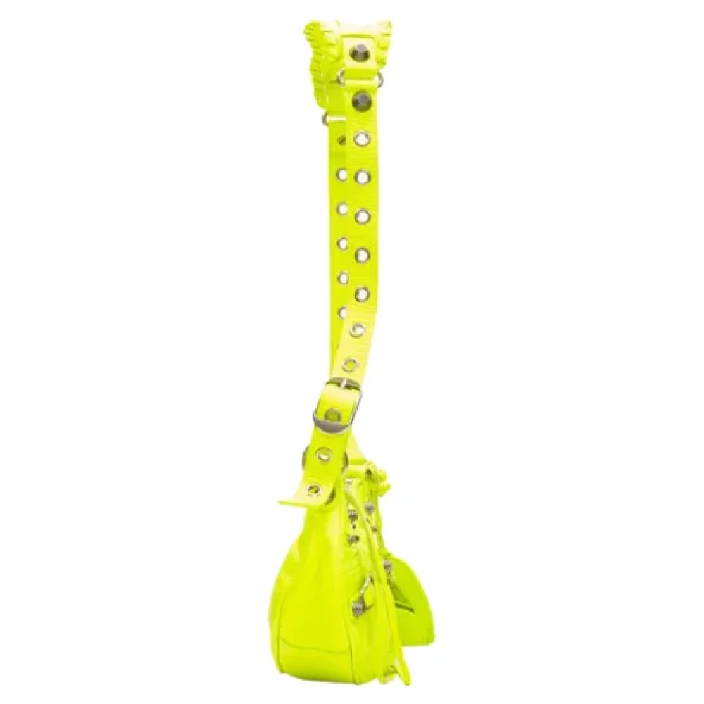 Balenciaga Vintage Pre-owned Leather balenciaga-bags Yellow Dames