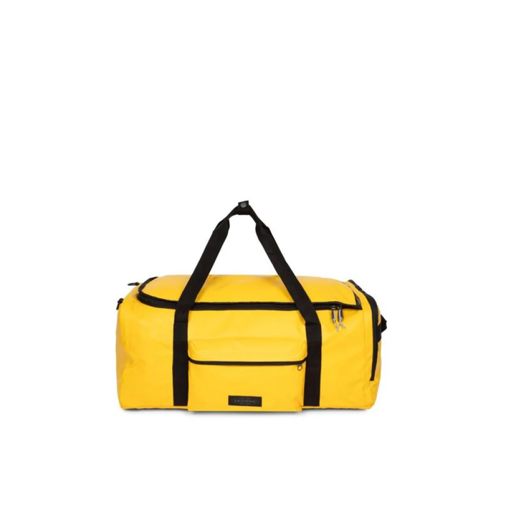 Eastpak Gele Duffeltas met Voorlogo Yellow Heren