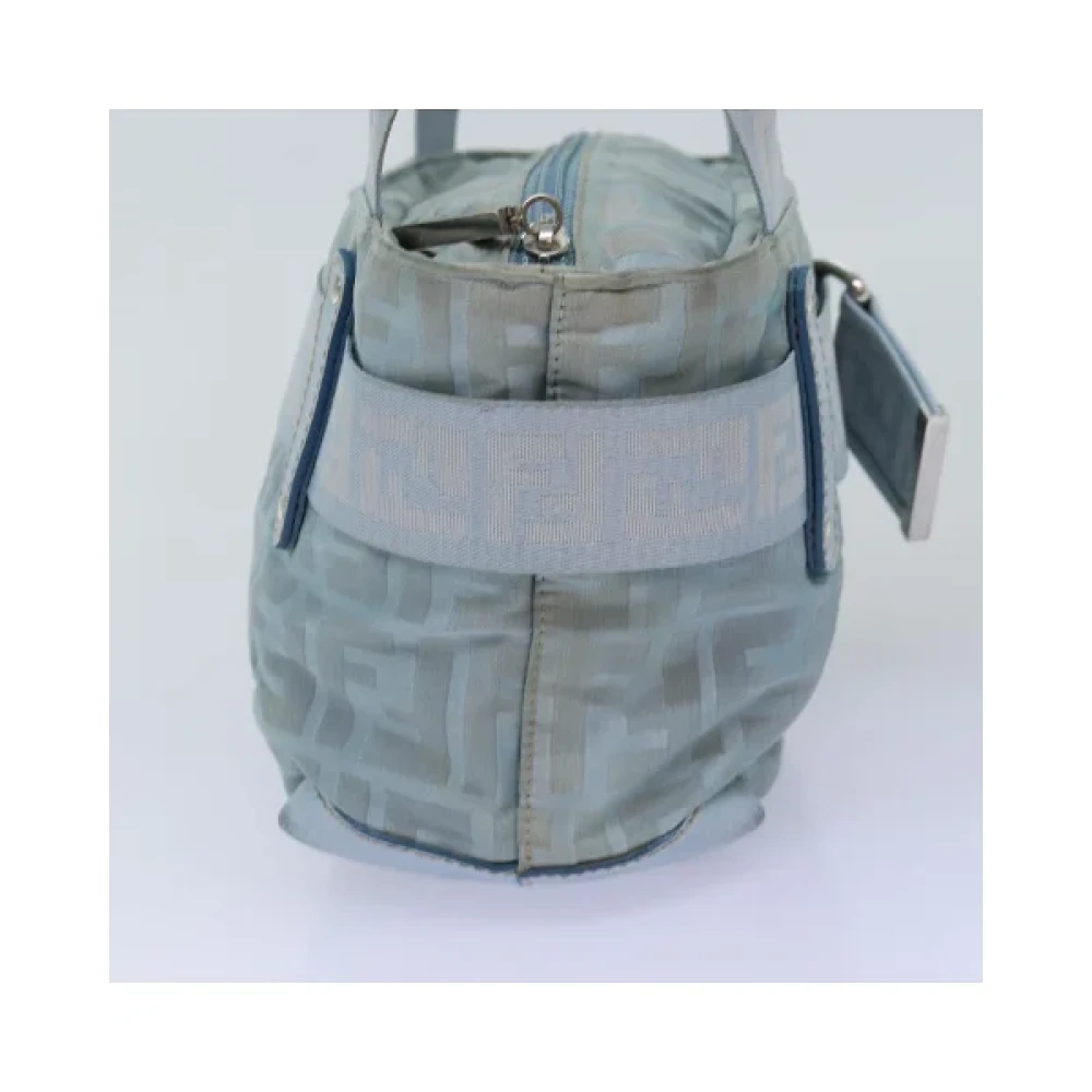 Fendi Vintage Pre-owned Nylon handbags Blue Dames