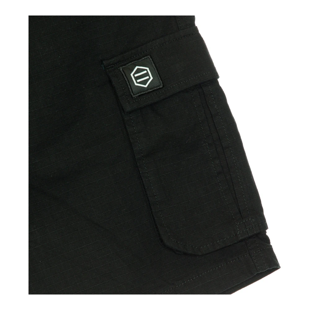 Dolly Noire Zwarte Cargo Broek Ripstop Black Heren