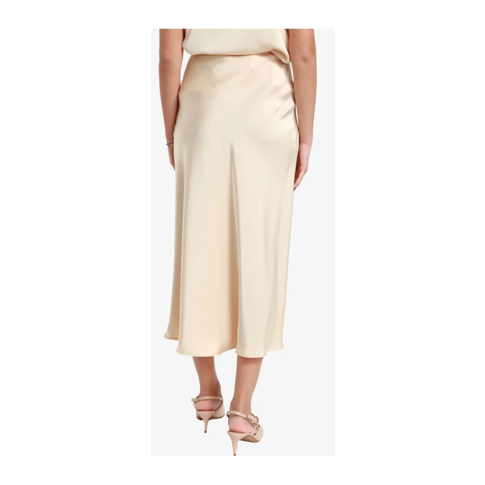 Simona Corsellini Midi Skirts Beige Dames
