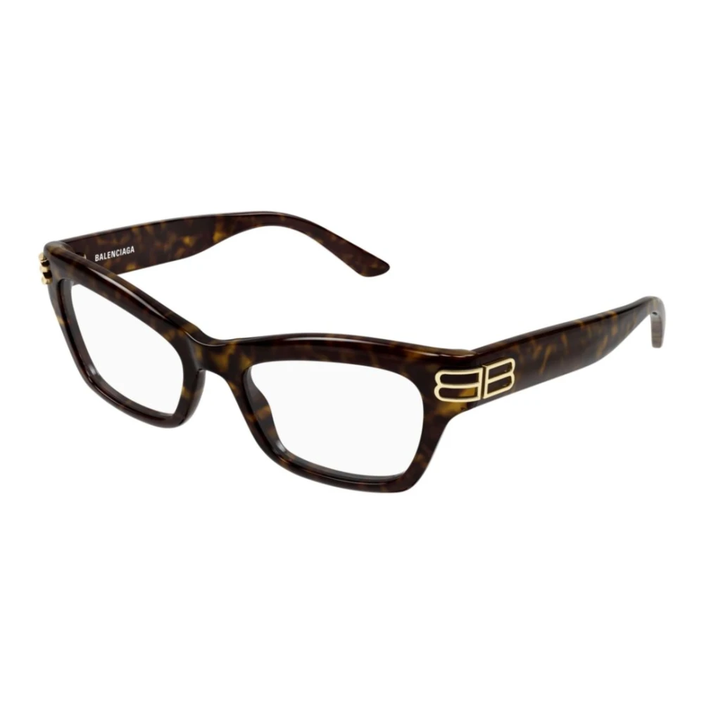 Balenciaga Unisex Brown Glasses, 54 Mm, Cat-Eye Frame