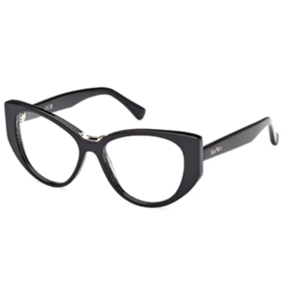 Max Mara Stijlvolle Optische Bril voor Dagelijks Gebruik Black Dames