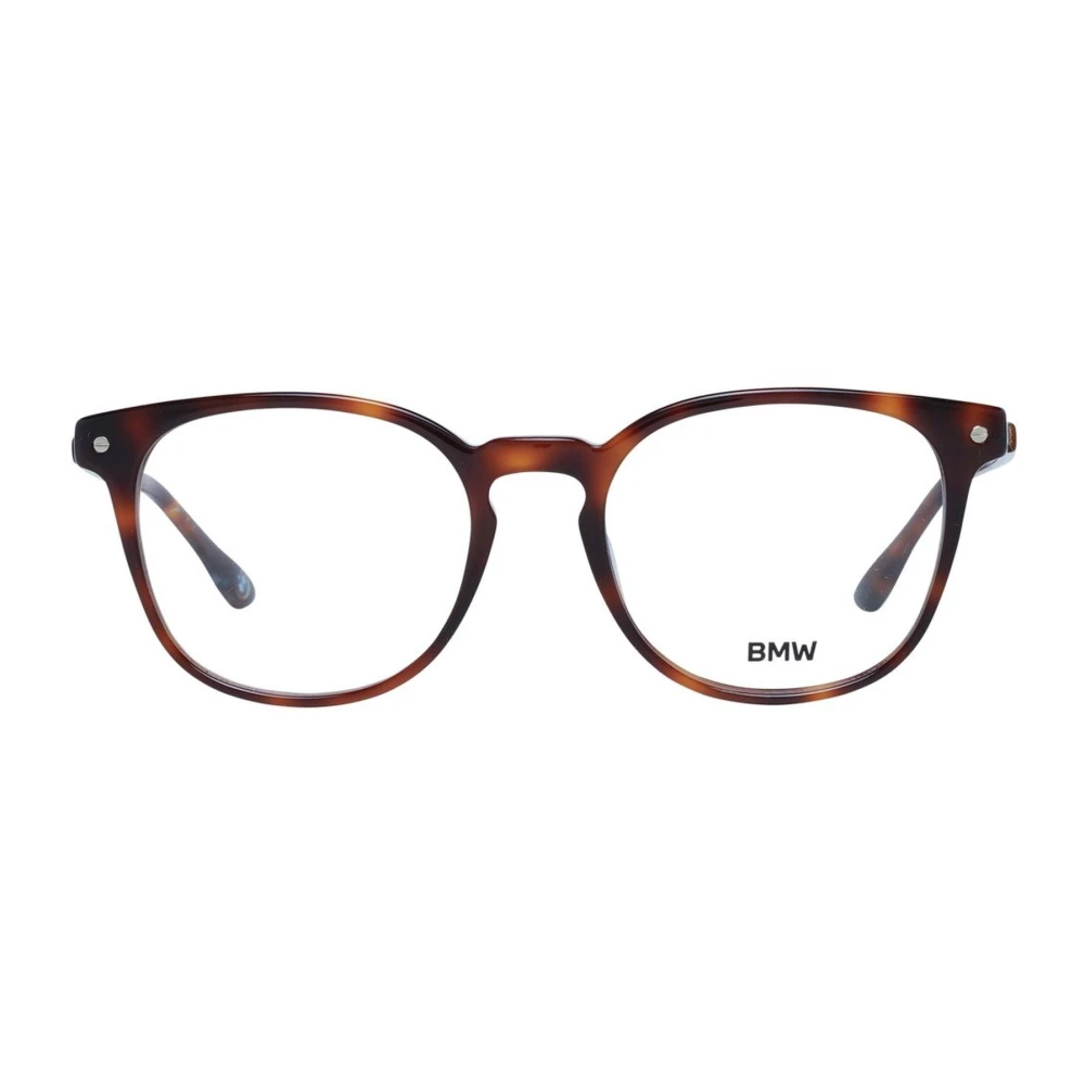 BMW Bruine Ronde Brilmonturen Stijlvolle Modieuze Frames Brown Heren