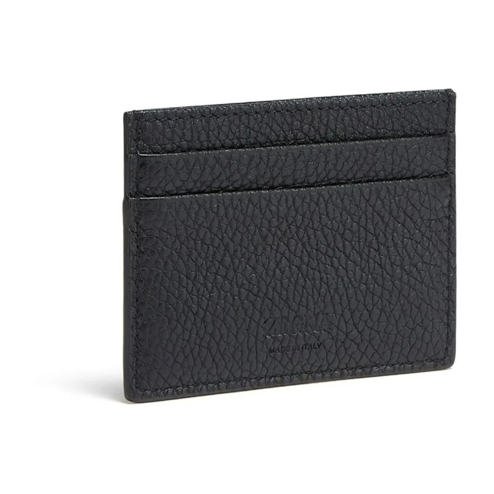 Ermenegildo Zegna Stijlvolle NER Kaarthouder Black Heren