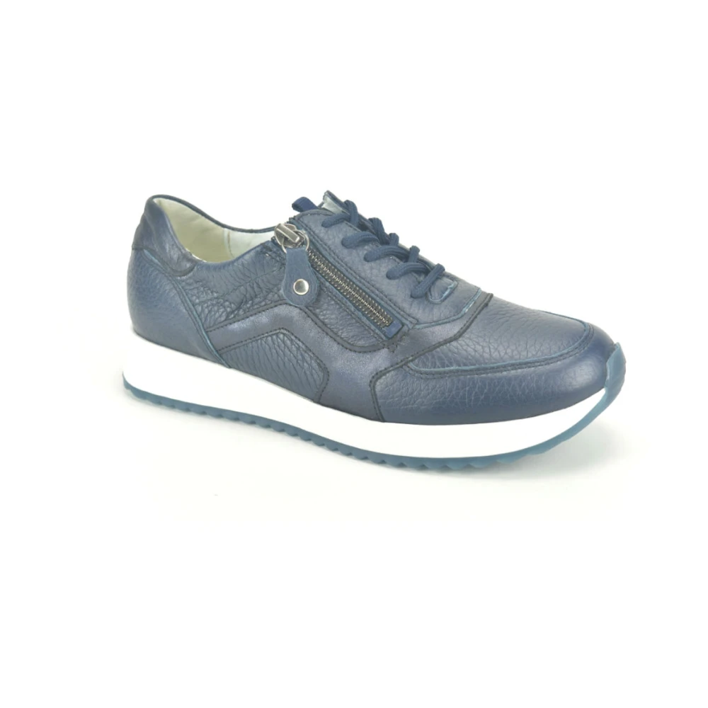 Waldläufer Runner N.+ Tiret Dames Schoenen Blauw