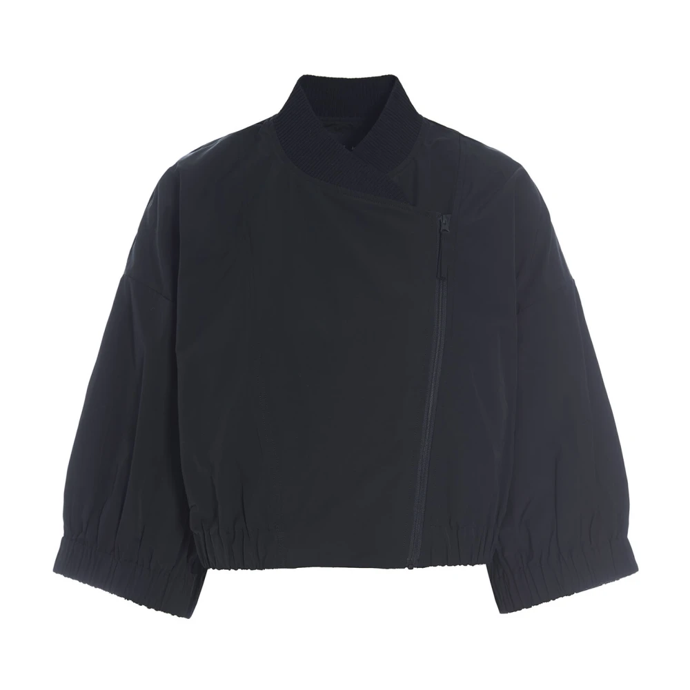 Bitte Kai Rand Volumineuze Poplin Bomberjack Zwart Black Dames
