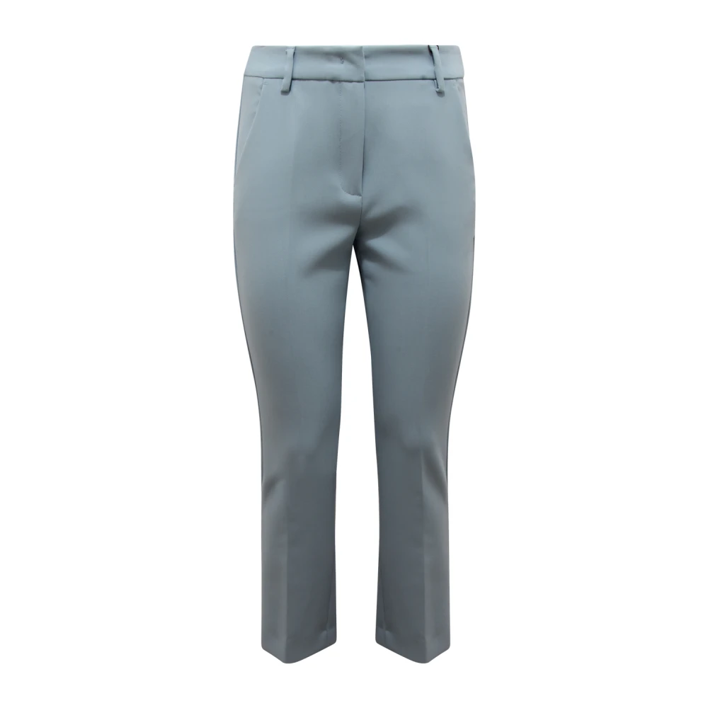 Max Mara Women's Blue Rana Trousers - Slim-Fit Trousers - 2XS - Trousers