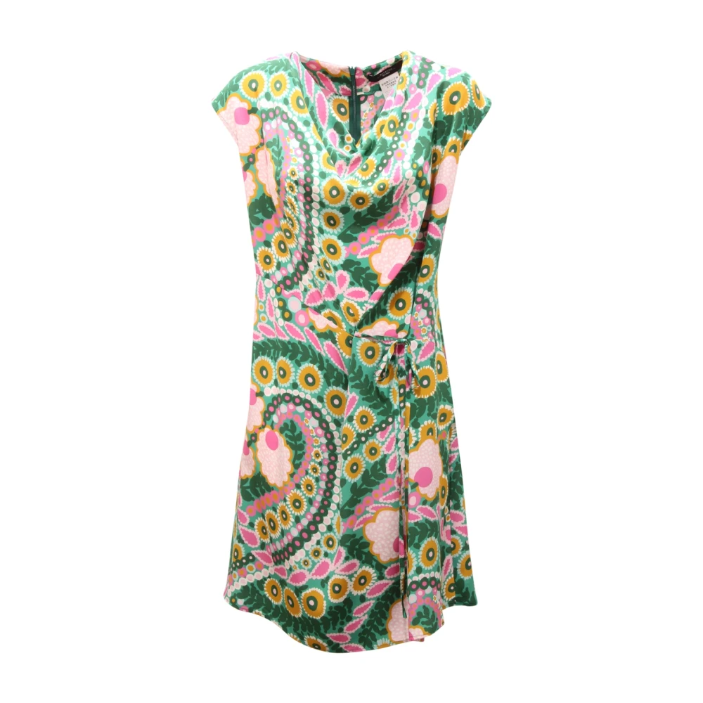 Max Mara Short Dresses, Female, Xs, Sagoma Dress Multicolor