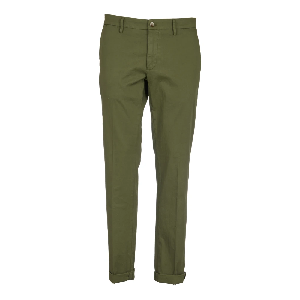 Mason's Militaire Chino Broek Green Heren