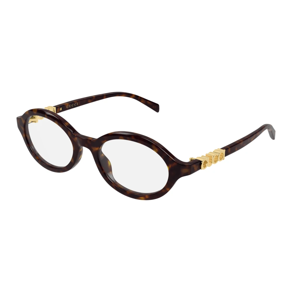 Gucci Women's Brown Glasses, 51 Mm, Eyeglasses