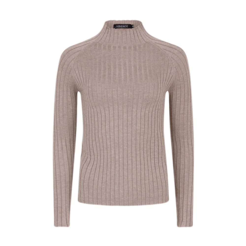 Ydence Lange Mouw Top Kit Brown Dames