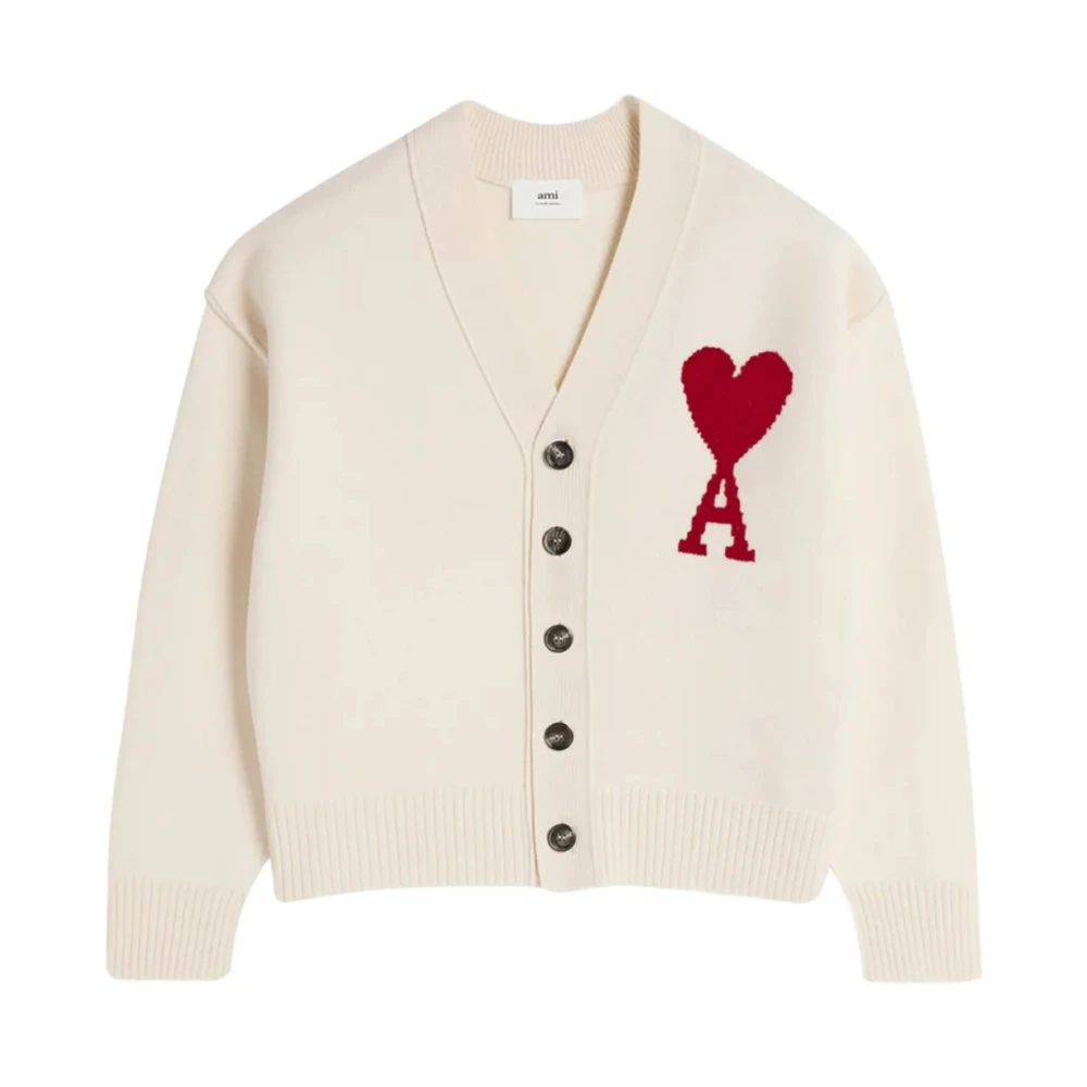 Knitwear > Cardigans - - Ami Paris - Modalova