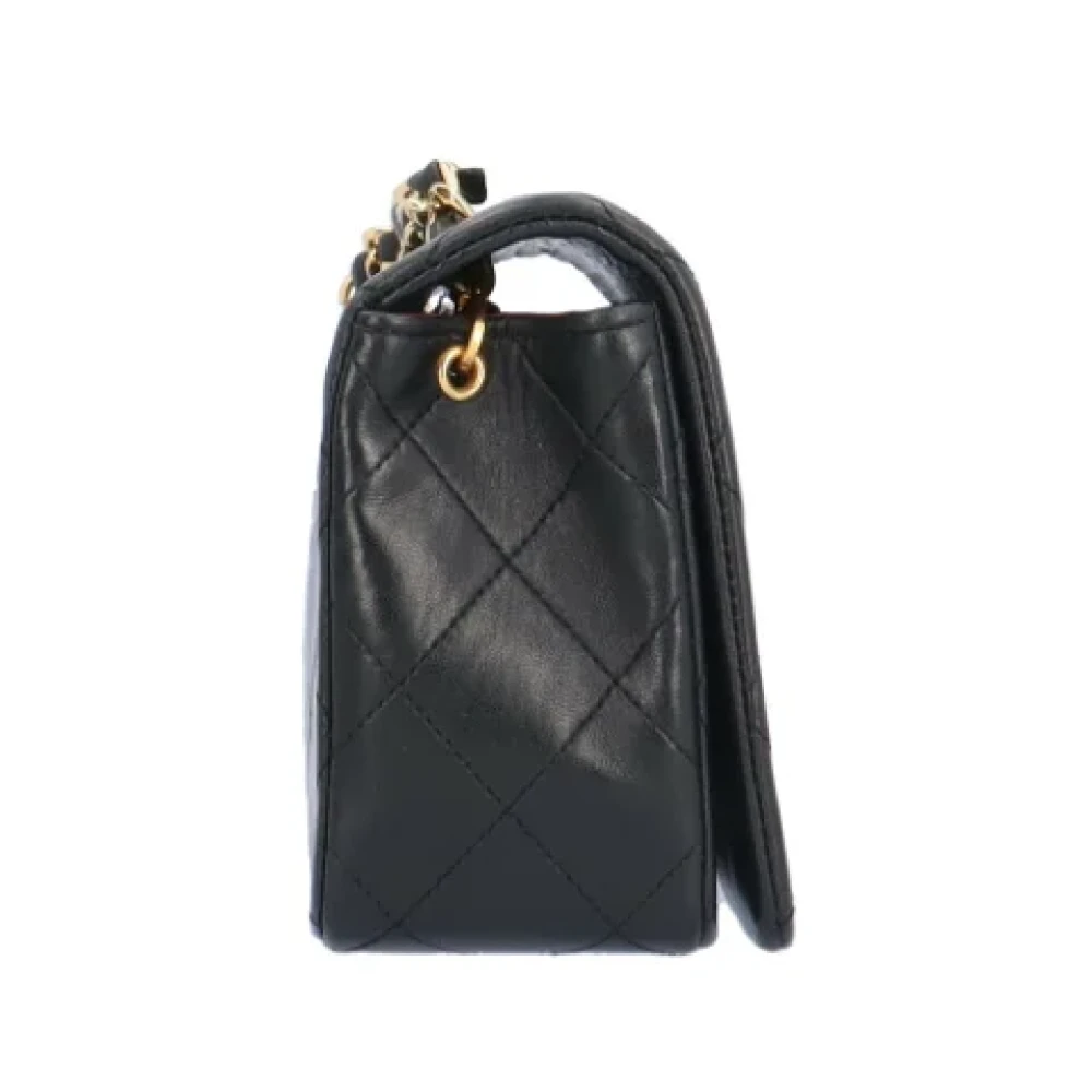 Chanel Vintage Pre-owned Leather chanel-bags Black Dames