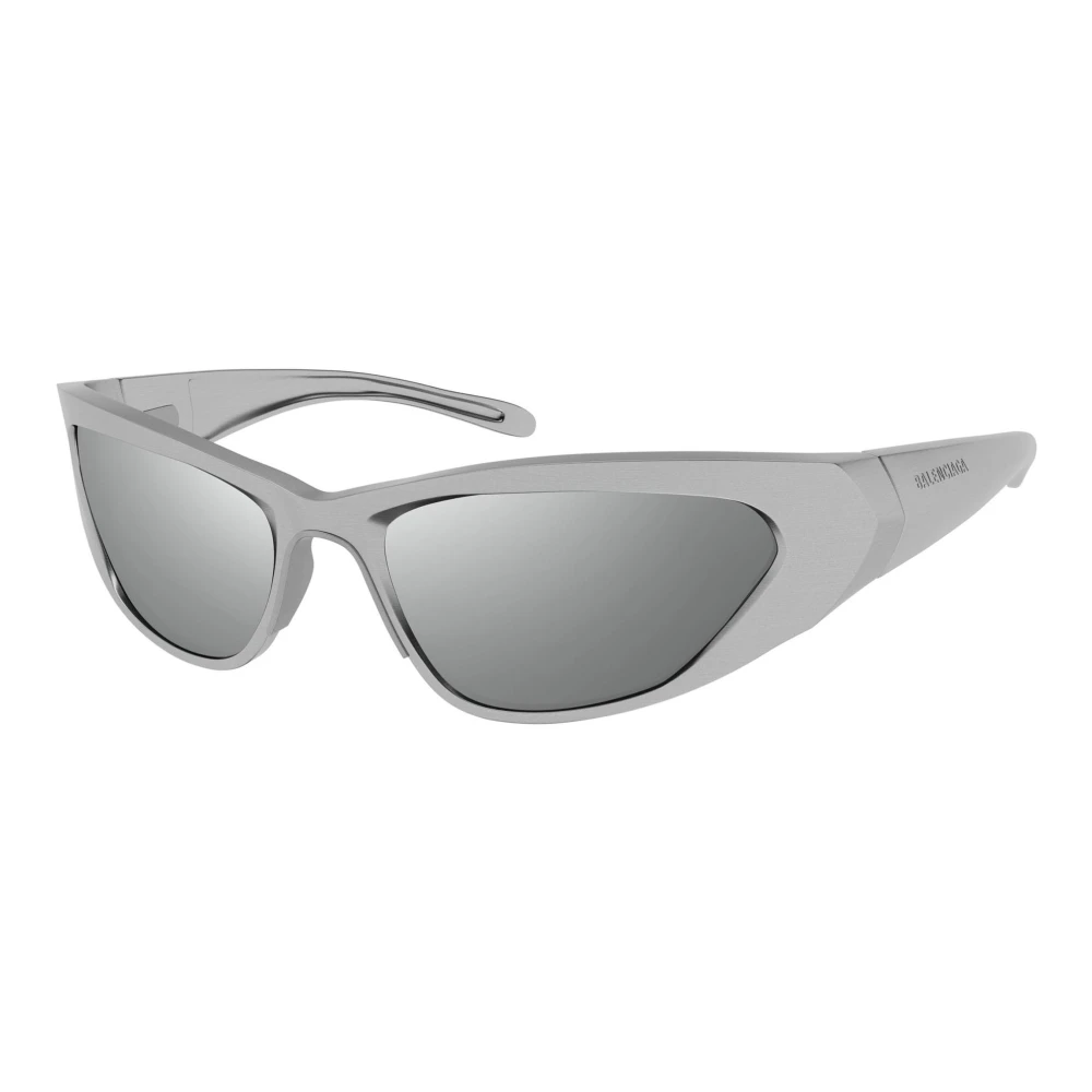 Balenciaga Men's Gray Sunglasses, 62 Mm, Silver Sunglasses Bb0181s