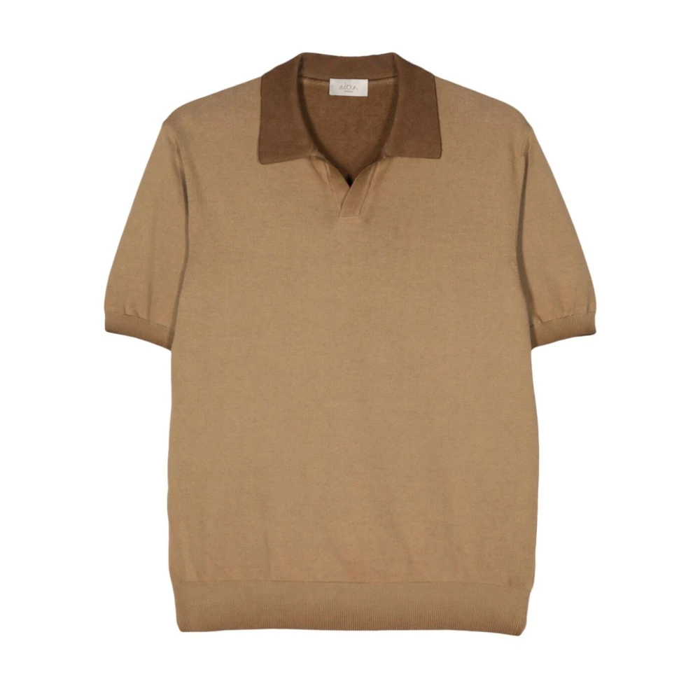Altea Klassieke Polo Shirt Brown Heren