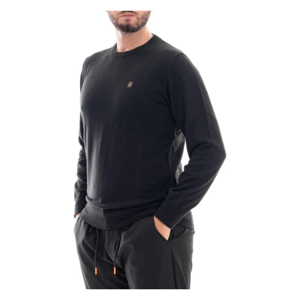 RefrigiWear Heren Pullover Sweater Black Heren