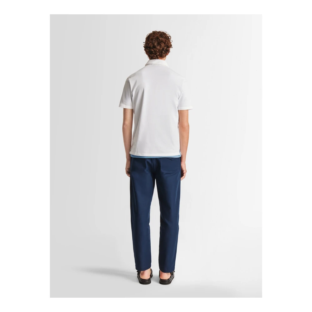Fusalp Kortmouw Poloshirt White Heren