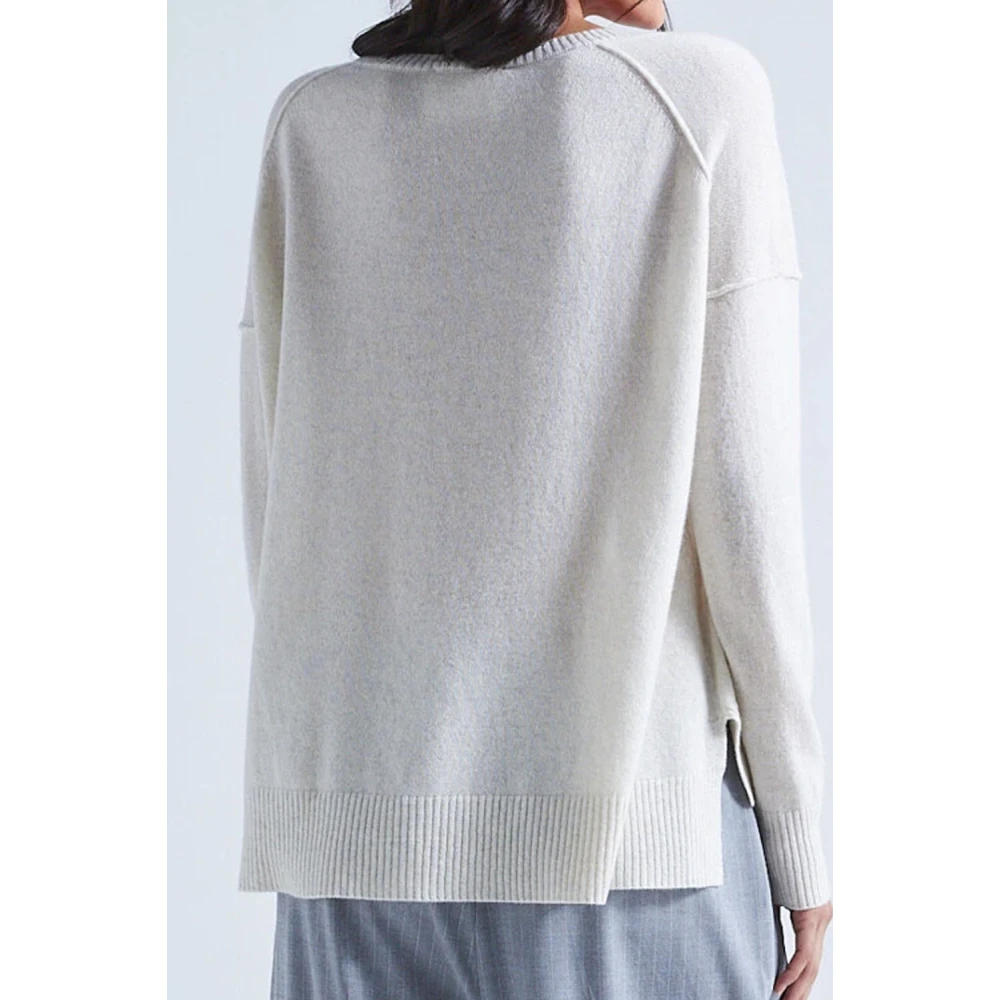 Absolut Cashmere Luxe Beige Sweaters Beige Dames