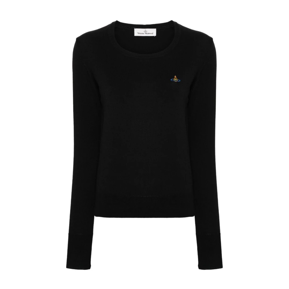 Vivienne Westwood Round-neck Knitwear Black Dames