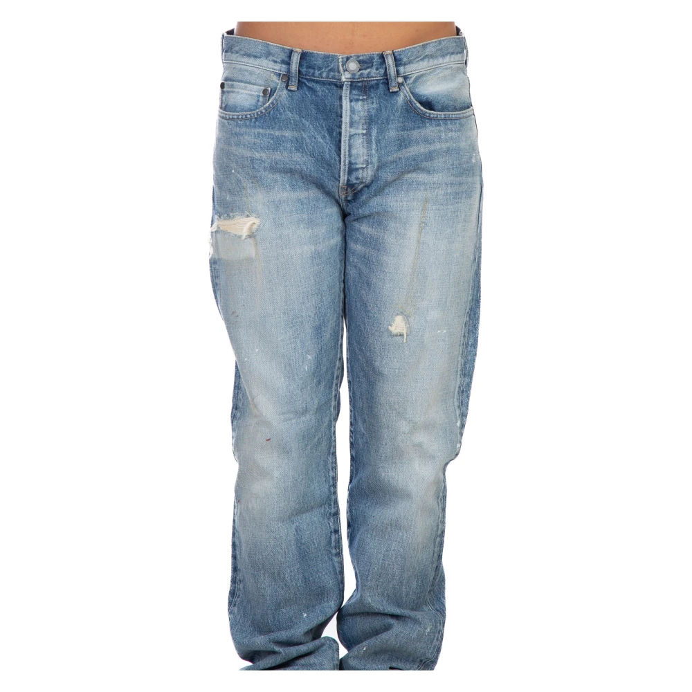 John Elliott Harrison Daze Jeans Blue Heren