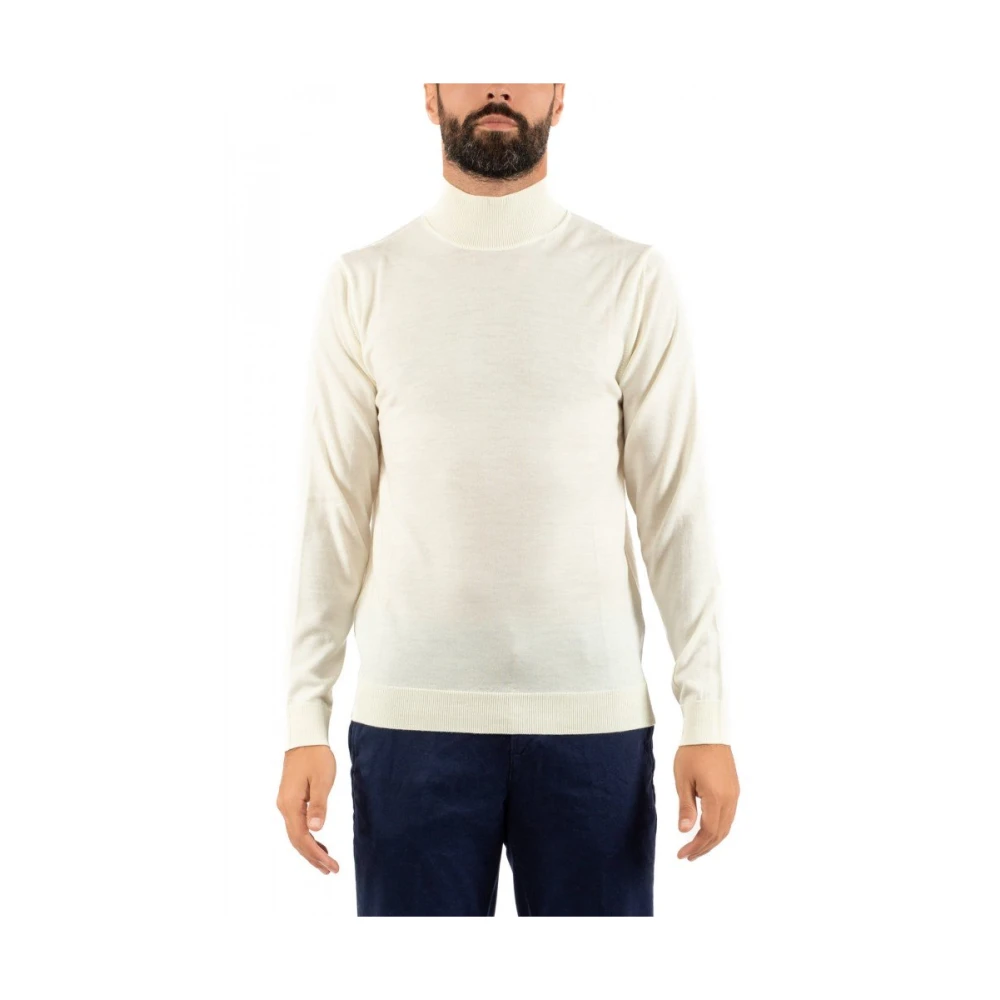 Daniele Fiesoli Heren Trui Lupetto Stijl White Heren