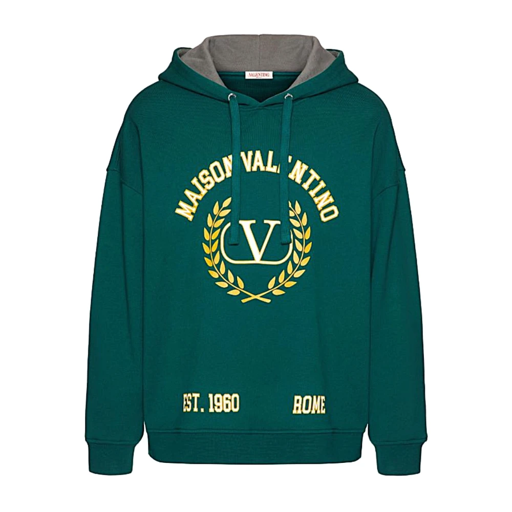 Valentino Stijlvolle Sweatshirt voor Mannen Green Heren