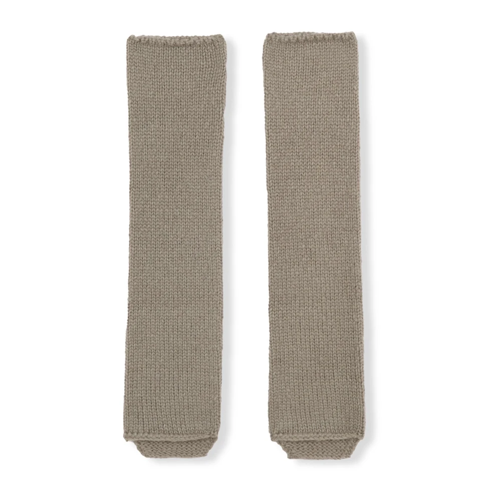 Cortana Circ baby alpaca en zijden grijze kachels Gray Dames