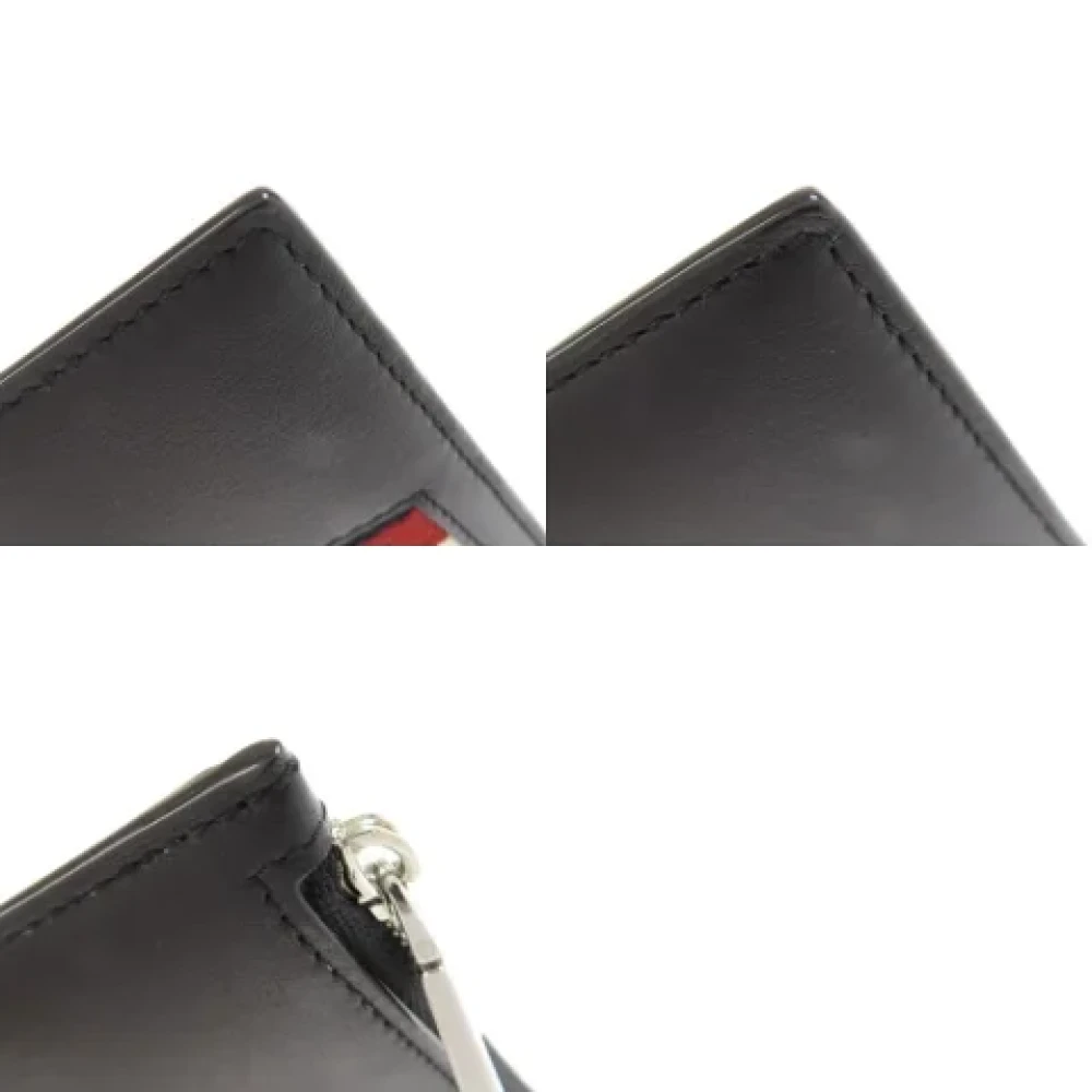 Bally Pre-owned Leather wallets Black Dames