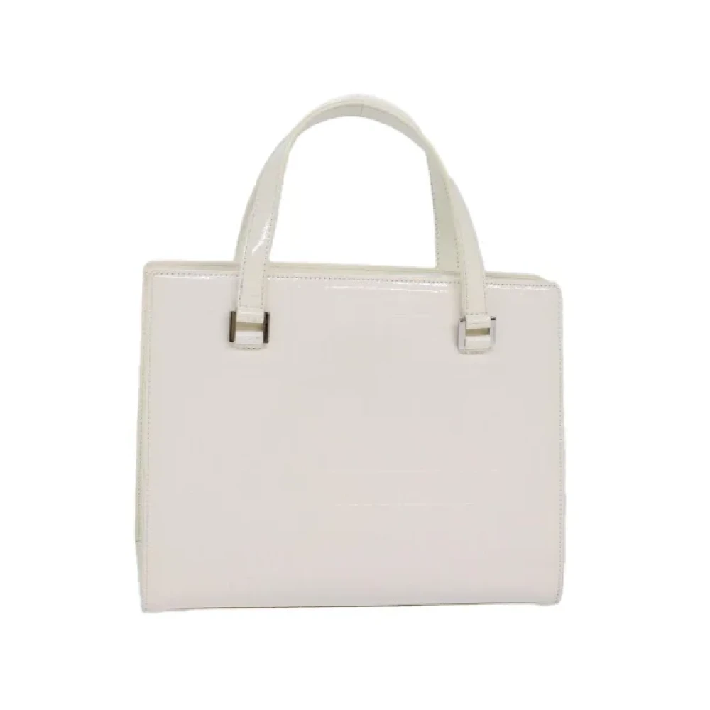 Burberry Vintage Pre-owned Fabric handbags Beige Dames