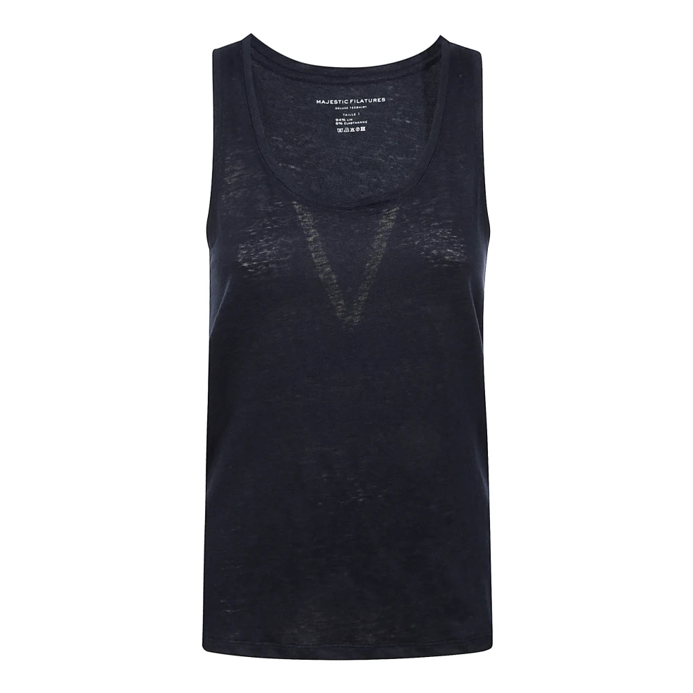 Tops > Sleeveless Tops - - Majestic Filatures - Modalova