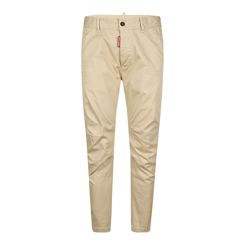 Pantaloni beige sale uomo eleganti