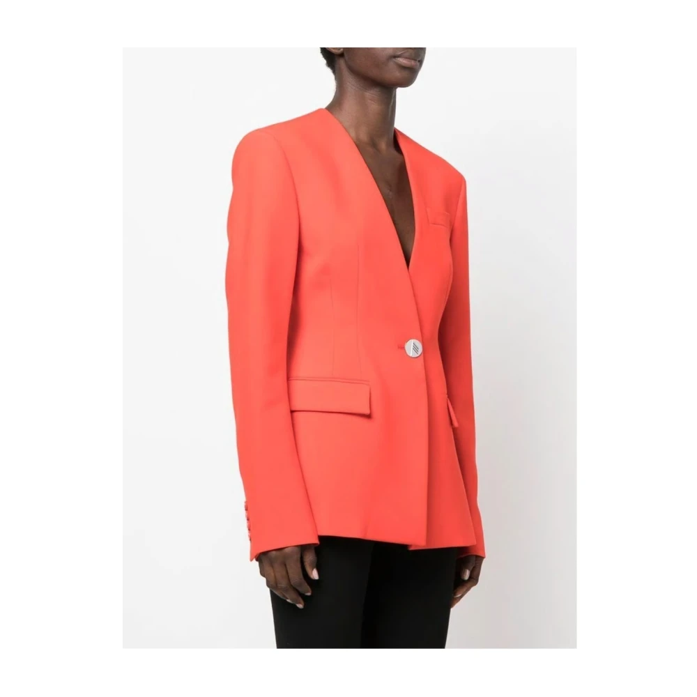 The Attico Louise 010 Blazer Jas Red Dames
