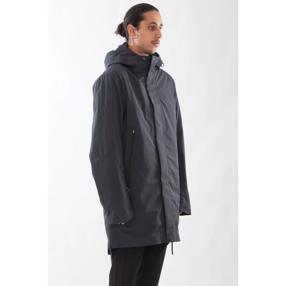Krakatau Waterdichte Parka in Donkergrijs Gray Heren