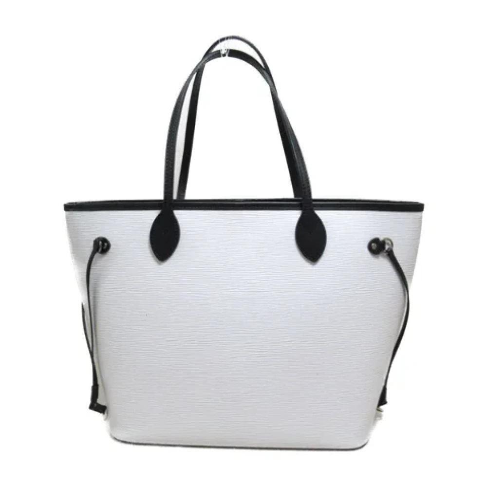 Louis Vuitton Vintage Pre-owned Leather totes White Dames