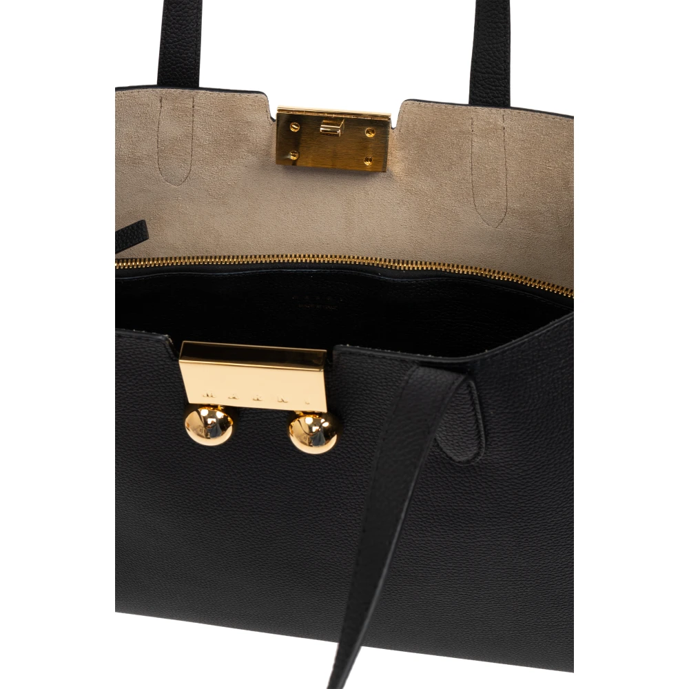 Marni Tas 'Trunkaroo Medium' shopper type Black Dames