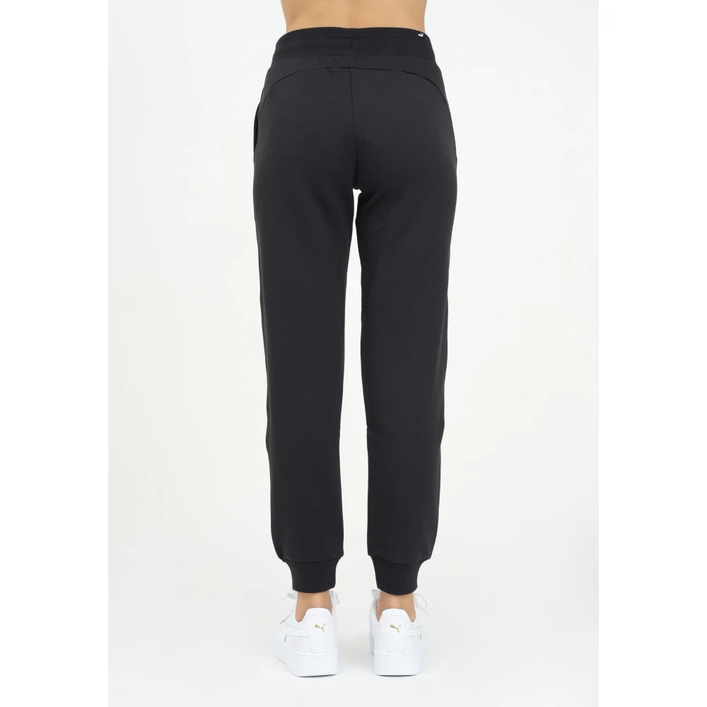 Puma Sportieve Tape Zwarte Broek Black Dames