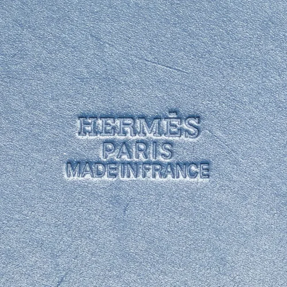 Hermès Vintage Pre-owned Canvas handbags Blue Dames